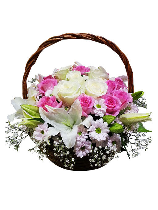 Basket Arrangement Archives - Sonya Plants & Flowers